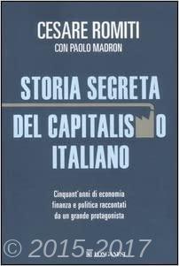 Copertina di Storia segreta del capitalismo italiano